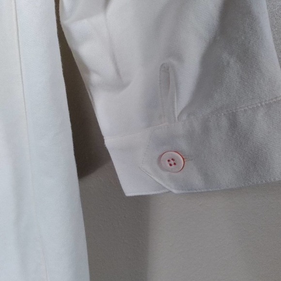 Nike Golf Bay Hill White Button Front Jacket Top - Picture 11 of 15